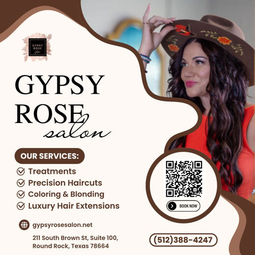 Gypsy Rose Salon - Luxury Hair Salon and Boutique - Experience the Art of Hair and Indulge in a Salon Experience Designed Just for You